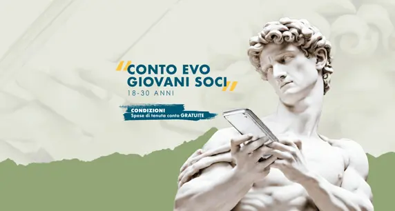 Conto Evo Giovani Soci , il conto gratuito che ti accompagna in E